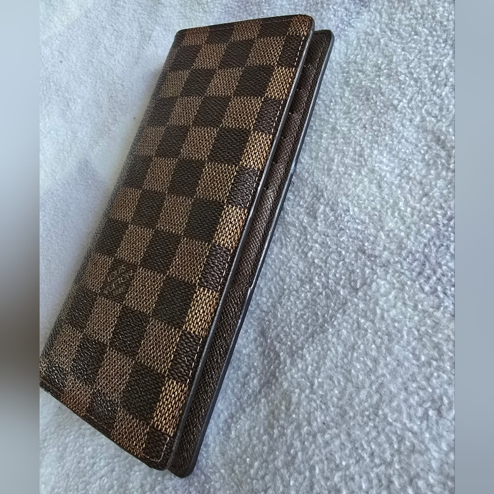 Louis Vuitton Brown Damier Ebene Brazza Wallet - Picture 4 of 11